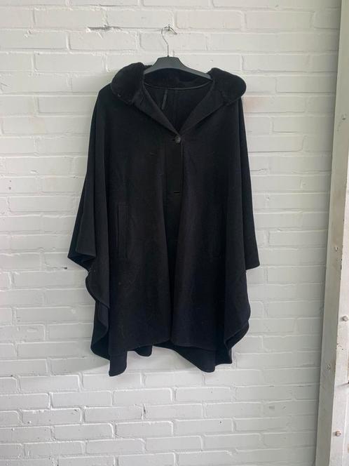 Jas dames jas of kape Cashmere & Wool Damo Donna Italië, Kleding | Dames, Jassen | Winter, Zo goed als nieuw, Ophalen of Verzenden