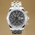 Breitling Chronomat Evolution Diamant A13356, Sieraden, Tassen en Uiterlijk, Horloges | Heren, Staal, Gebruikt, Staal, Breitling