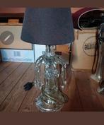 Antieke tafellampje met kristallen, Ophalen of Verzenden, Zo goed als nieuw, Minder dan 50 cm