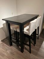 IKEA Stornas Bartafel + 4 Stoelen moet voor 6 december weg!!, Huis en Inrichting, Ophalen, Gebruikt