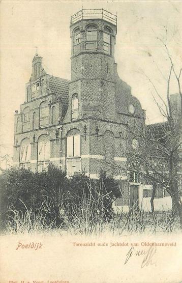 (304-067-009) Poeldijk Torenzicht oude Jachtslot van Oldenba beschikbaar voor biedingen