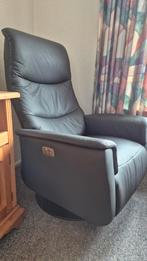 Relaxfauteuil, Huis en Inrichting, Ophalen, Zo goed als nieuw, 50 tot 75 cm, Leer