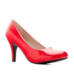 Sexy klassieke pumps, rood lak, maat 46, Nieuw, Ophalen of Verzenden, Pumps, Rood