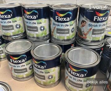 Partij verf grondverf, koopje nieuw  beschikbaar voor biedingen