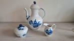 Royal copenhagen blue flower coffee set, Antiek en Kunst, Antiek | Servies compleet, Ophalen of Verzenden