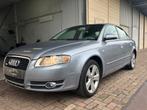 Audi A4 2.0 96KW 2005 Grijs Compl. Onderhouden recente APK, Auto's, Audi, 65 €/maand, Stof, 4 cilinders, A4