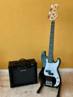 Harley Benton PB Shorty Basgitaar + Versterker, Muziek en Instrumenten, Ophalen, Gebruikt, Elektrisch
