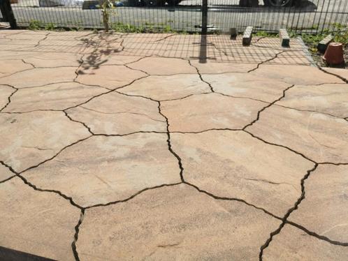 Bijzondere Stapstenen / Tuin tegels!, Doe-het-zelf en Verbouw, Tegels, Nieuw, Vloertegels, Overige materialen, 60 cm of meer, Minder dan 5 m²