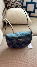 Guess denim tas, Ophalen of Verzenden, Zo goed als nieuw, Blauw, Overige merken