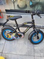 Batman jongens fiets 12 inch, Ophalen, Gebruikt, Minder dan 16 inch, Zijwieltjes