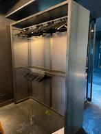 Garderobe kast ijzer staal kapstok, Huis en Inrichting, Ophalen, 200 cm of meer, Zo goed als nieuw, Metaal