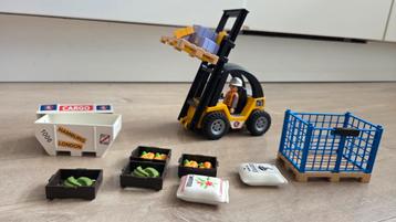 Playmobil heftruck met lading nr 71528 beschikbaar voor biedingen