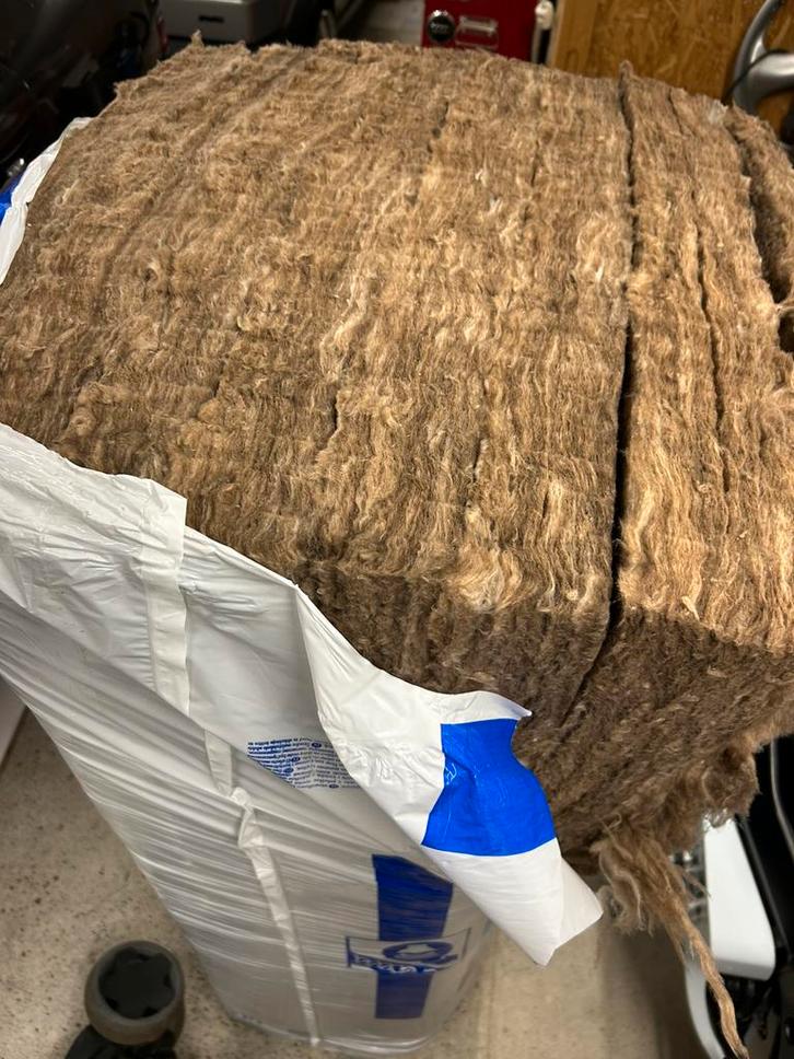 Knauf steenwol isolatiewol, Doe-het-zelf en Verbouw, Isolatie en Afdichting, Nieuw, Steenwol, 4 tot 8 cm, Ophalen of Verzenden