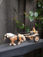 Schleich Sulky set 42040, Ophalen of Verzenden, Zo goed als nieuw, Paard, Beeldje of Figuurtje