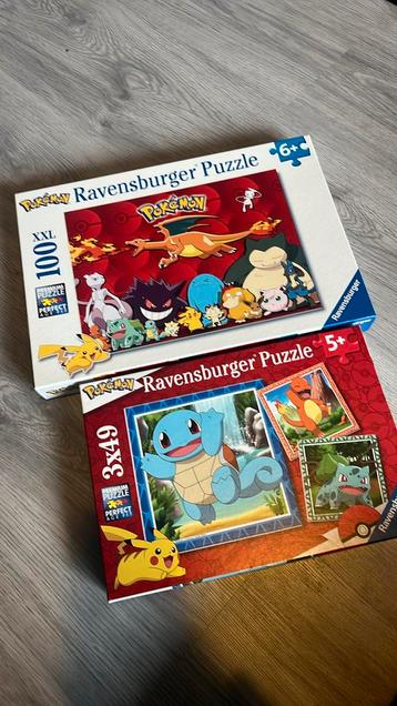 Pokémon puzzels beschikbaar voor biedingen