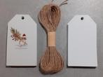 40 kerst cadeaulabels NIEUW, Diversen, Ophalen of Verzenden, Nieuw