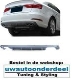 S3 Look Diffusser 2 x uitlaat Voor Audi A3 8V Limousine, Auto diversen, Tuning en Styling, Ophalen of Verzenden
