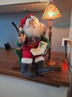 Kerstman met boek en lamp collectes item, Ophalen, Zo goed als nieuw