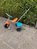 Smoby driewieler met duwstang, Fietsen en Brommers, Fietsen | Driewielers, Ophalen, Zo goed als nieuw, Duwstang