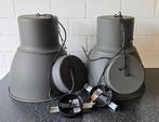 Ikea hektar hanglampen 2 stuks, Huis en Inrichting, Lampen | Hanglampen, Ophalen of Verzenden, Zo goed als nieuw, Metaal, Minder dan 50 cm