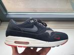Nike Air Max 1 Mini Swoosh Bred, Kleding | Heren, Schoenen, Ophalen of Verzenden, Gedragen, Zwart, Nike