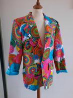 ZGAN Carnaval kleurrijk colbert mt M., Kleding | Heren, Carnavalskleding en Feestkleding, Carnaval, Maat 48/50 (M), Ophalen of Verzenden