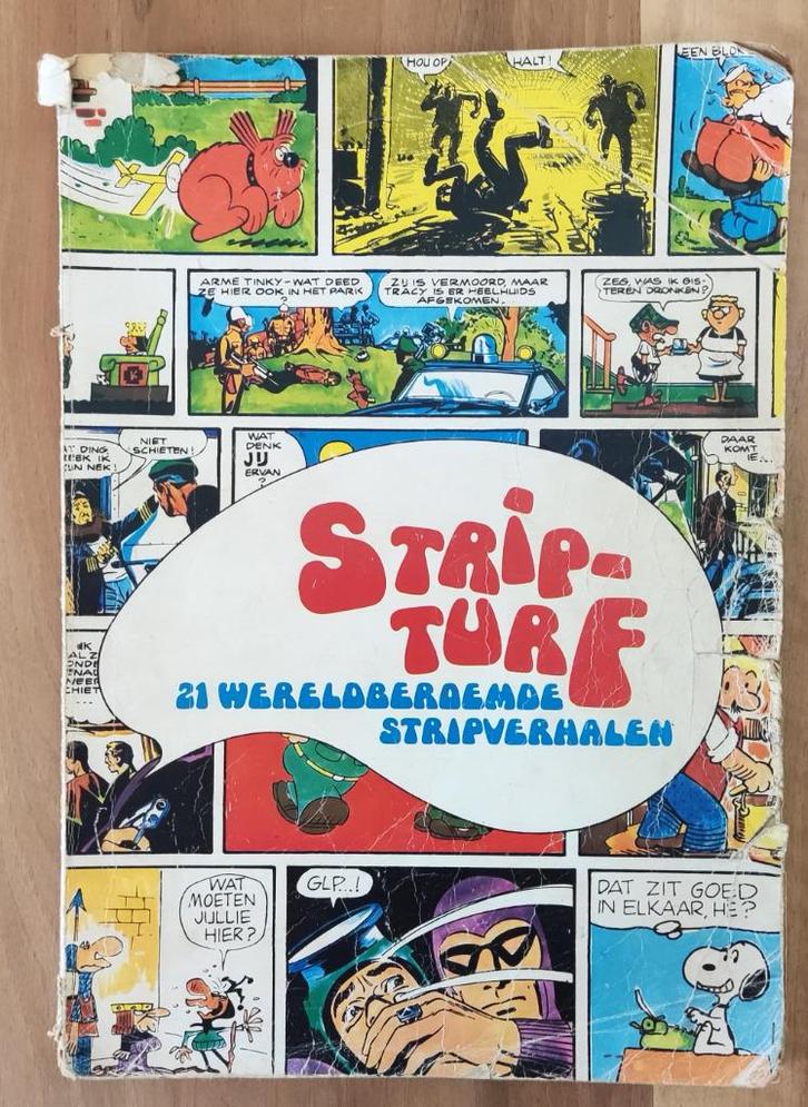 Vintage stripboeken: Stripturf en Groot vakantieboek, Boeken, Stripboeken, Gelezen, Meerdere stripboeken, Ophalen of Verzenden