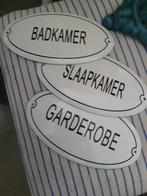 emaille bordjes p/st 5 euro, Ophalen of Verzenden