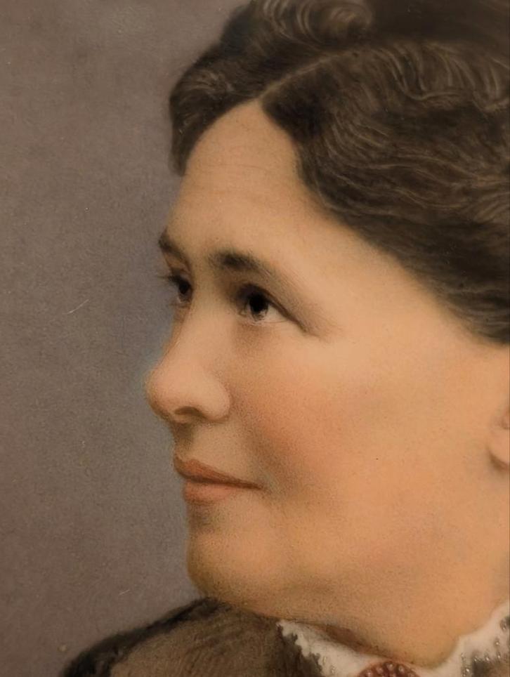 Antieke porseleinen plaquette KPN. 23 cm hoog. €345., Antiek en Kunst, Antiek | Porselein, Ophalen