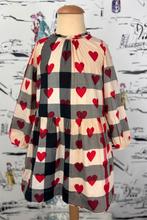 Burberry jurk met rode hartjes maat 6, Burberry, Customercare@burberry.com, Burberry EU, Zo goed als nieuw