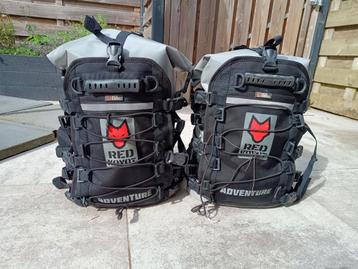Red Mamut / Red Koyot adventure zadeltassen (pannier bags)  beschikbaar voor biedingen