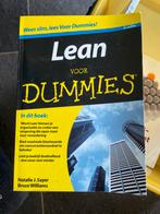 Lean voor Dummies - Natalie J. Sayer, Bruce Williams, Ophalen of Verzenden, Gelezen, Management