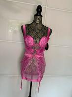 Hunkemöller Slipdress Private Collectie 75D, Kleding | Dames, Ondergoed en Lingerie, Hunkemöller, Ophalen of Verzenden, Roze, Body of Korset