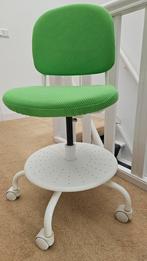IKEA Vimund Kinder Bureaustoel ergonomisch Groen/Wit, Ophalen, Gebruikt, Stoel(en)