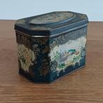 Huntley & Palmers blik pauw, Verzamelen, Ophalen of Verzenden, Gebruikt, Koek(jes), Overige merken