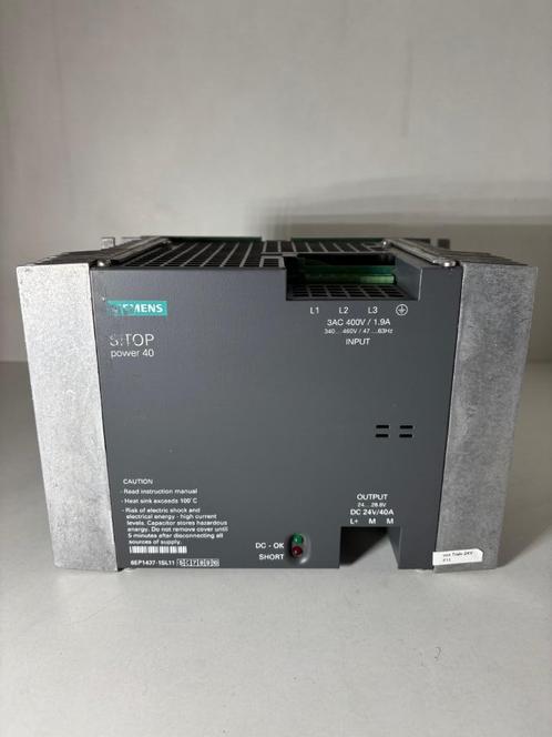 Siemens 6EP1437-1SL11 SITOP power 40, Hobby en Vrije tijd, Elektronica-componenten, Zo goed als nieuw, Ophalen of Verzenden