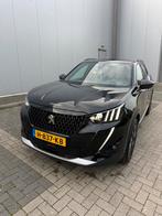 Peugeot 2008 GT LINE 1.2 Puretech 130pk 2020 Zwart, Auto's, Voorwielaandrijving, 1199 cc, Leder en Stof, Zwart