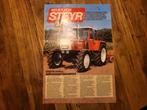 Tractor folder Steyr 8150 a, Boeken, Ophalen of Verzenden, Zo goed als nieuw
