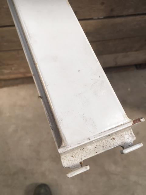 Kokerprofiel staal, Doe-het-zelf en Verbouw, Metalen, Gebruikt, Overige metalen, Ophalen