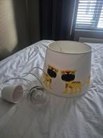 Leuke kinderlamp met tijgers, Stof, Kindvriendelijk, Ophalen of Verzenden, Zo goed als nieuw