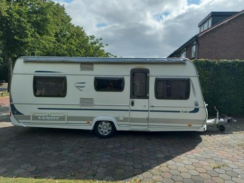Fendt 540 SG Bianco 2012 voortent luifel mover vloerverwarm, Caravans en Kamperen, Caravans, Particulier, tot en met 4, 1250 - 1500 kg