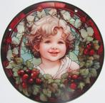 PRACHTIGE RONDE DECORATIE (PLEXIGLAS) ENGELTJE, Ophalen of Verzenden, Nieuw