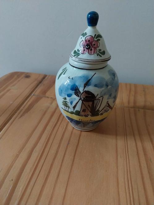 Antiek Delfs Holland Handwerk Potje, Antiek en Kunst, Antiek | Keramiek en Aardewerk, Ophalen