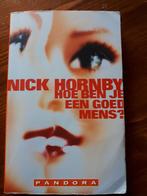 Nick Hornby - Hoe ben je een goed mens?, Ophalen of Verzenden, Nick Hornby, Zo goed als nieuw