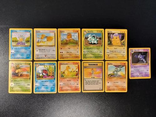 Pokémon Base Set 2 - 11 Kaarten, Hobby en Vrije tijd, Verzamelkaartspellen | Pokémon, Gebruikt, Meerdere kaarten, Ophalen of Verzenden