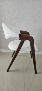 Japandi design stoel, Ophalen, Hout, Wit, Zo goed als nieuw