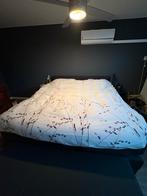 Caresse Elektrische Boxspring 180x200, Ophalen, Verstelbaar, Zwart, Tweepersoons