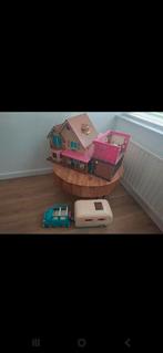 Complete speelset, Kinderen en Baby's, Speelgoed | Poppenhuizen, Ophalen of Verzenden, Zo goed als nieuw, Poppenhuis