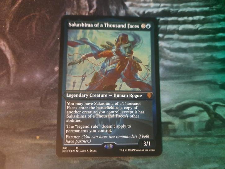 Sakashima of a Thousand Faces, Hobby en Vrije tijd, Verzamelkaartspellen | Magic the Gathering, Zo goed als nieuw, Ophalen of Verzenden