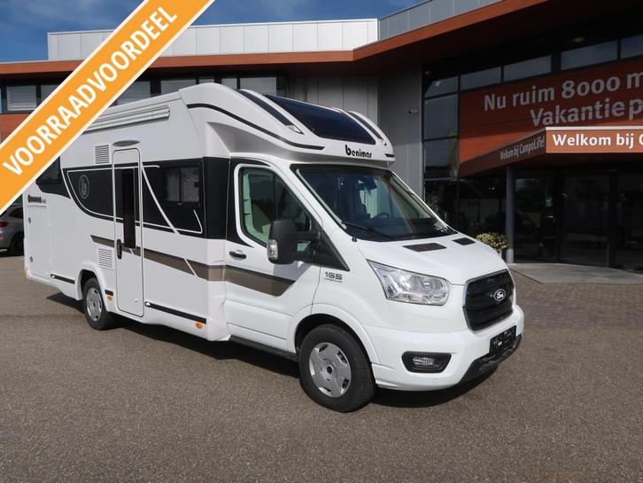 Benimar Cocoon 463 AUTOMAAT 165PK HEFBED, Caravans en Kamperen, Campers, tot en met 4, Half-integraal, Benimar, Ford, Diesel, Automaat